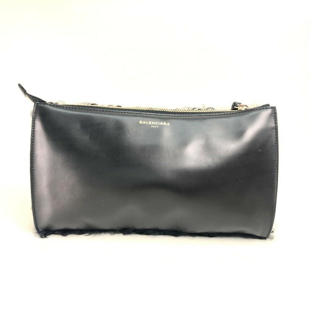 BALENCIAGA Cluch Bag Clutch bag Black - Picture 5 of 8